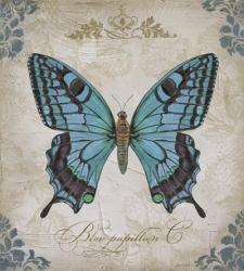 Bleu Papillon - C | Obraz na stenu