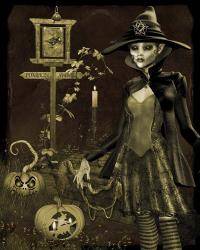 Halloween Graveyard - C | Obraz na stenu
