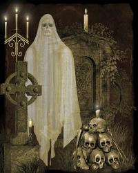Halloween Graveyard - F | Obraz na stenu