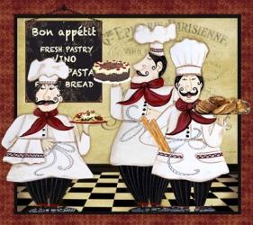 Bistro French Chefs - A | Obraz na stenu