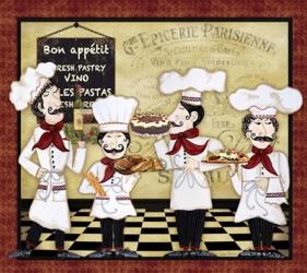 French Chefs | Obraz na stenu