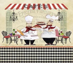 French Cafe Chefs - A | Obraz na stenu