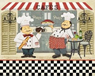 French Cafe Chefs | Obraz na stenu