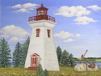 Summer Lighthouse B | Obraz na stenu