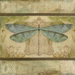 Dragonfly Among The Ferns | Obraz na stenu