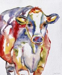 Colorful Cow B | Obraz na stenu