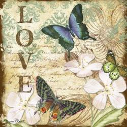 Inspirational Butterflies - Love | Obraz na stenu