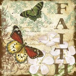 Inspirational Butterflies - Faith | Obraz na stenu