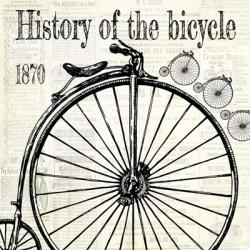 History Of The Bicycle D | Obraz na stenu