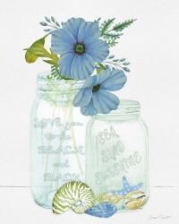 Beachy Mason Jars | Obraz na stenu