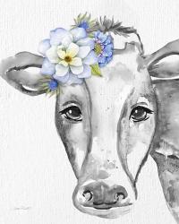 Floral Cow B | Obraz na stenu