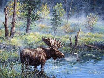 Moose Painting 1 | Obraz na stenu