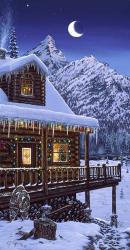 Mountain Home Christmas | Obraz na stenu