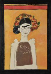 Frida Kahlo White | Obraz na stenu