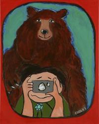 Smile Brown Bear | Obraz na stenu