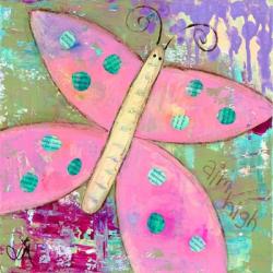 Pink Butterfly | Obraz na stenu