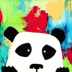 Primary Panda | Obraz na stenu