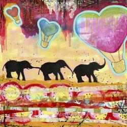 The Elephant Walk | Obraz na stenu