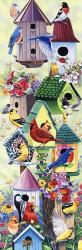 Birdhouses and birds tower | Obraz na stenu