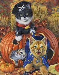 Halloween Kittens | Obraz na stenu