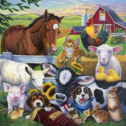 Farm Friends | Obraz na stenu