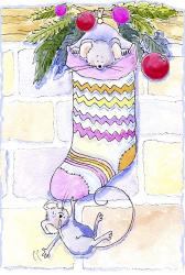 Mouse Stocking | Obraz na stenu