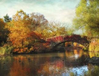 Gapstow Bridge In Autumn | Obraz na stenu
