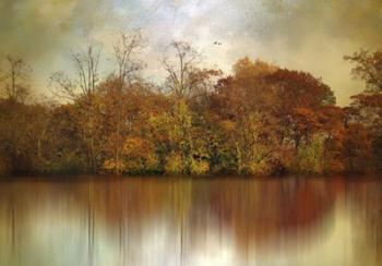 Autumn on a Pond | Obraz na stenu