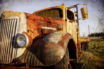 White Truck, Driver's Side | Obraz na stenu