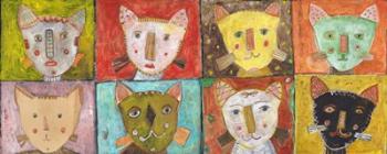 8 Cats | Obraz na stenu