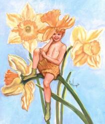 Daffodil Elf | Obraz na stenu