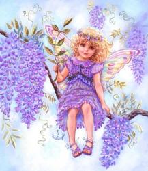 Wisteria Fairy | Obraz na stenu