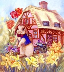 Parsley Bunny's House | Obraz na stenu