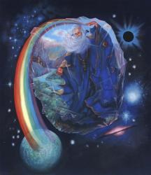 Rainbow Wizard | Obraz na stenu