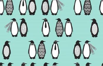 Penguin Parade | Obraz na stenu