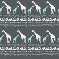 Tribal Giraffes | Obraz na stenu