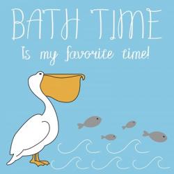 Bath Time Pelican Pete | Obraz na stenu