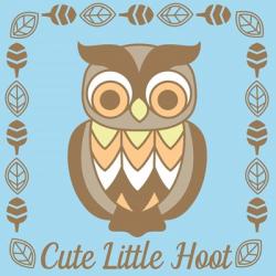 Cute Little Hoot Boy | Obraz na stenu