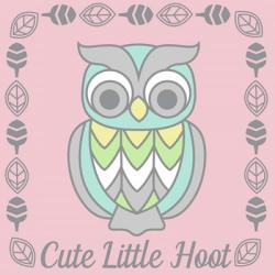 Cute Little Hoot Girl | Obraz na stenu