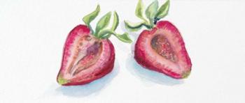 Strawberry Patch - D. Cut in Half Berry | Obraz na stenu