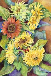 A Variety of Sunflowers | Obraz na stenu
