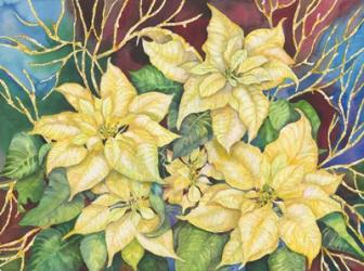 Golden Poinsettia | Obraz na stenu