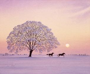 A Winter's Evening | Obraz na stenu