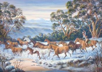 The Man From Snowy River | Obraz na stenu