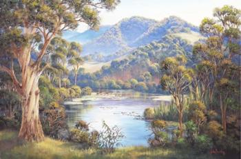 Macleay Valley Morning | Obraz na stenu