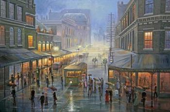 A Wet Evening - Sydney | Obraz na stenu