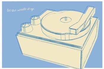 Lunastrella Record Player | Obraz na stenu