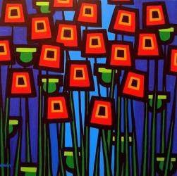 Night Poppies | Obraz na stenu