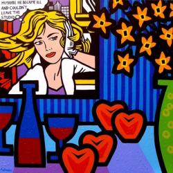 Still Life With Lichtenstein 2 | Obraz na stenu