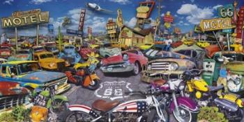 Bikes & Cars | Obraz na stenu